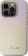 Futrollë telefoni Guess Saffiano Iridescent Script për iPhone 15 Pro, 6.1", gold