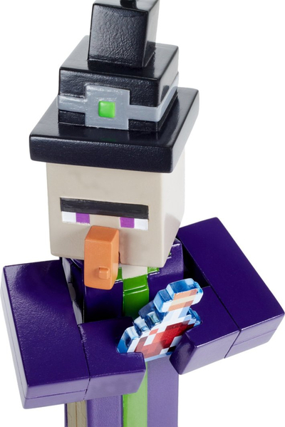 Figurë loje Educa Borras Minecraft, 8 cm, me nyje që lëvizin, shumëngjyrëshe