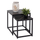 Set tavolina anësore Grelay 2-pjesësh MDF & metal 45×45×50 cm (HM8762.13)