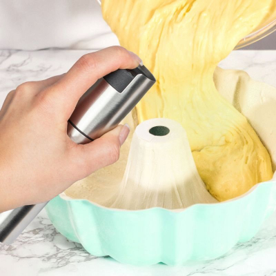 Sprucues vaji dhe uthulle Profi Cook PC-EOS 1270, set 2 copë, 100ml, çelik inox argjendtë