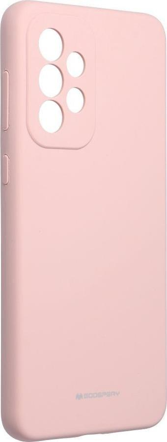 Mbulesë silikoni Mercury për Samsung Galaxy A33 5G A336, pink sand, rozë