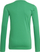 Bluzë sportive fëmijësh adidas Team Base Tee Jr GN7515, mëngë të gjata, AeroReady, e gjelbër