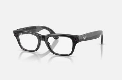 Syze inteligjente optike Ray-Ban Meta Blayzer Optics Gen 2, madhësia 54, të zeza transparente