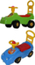 Makina lodër Ride-on Macyszyn MIX, me timon dhe borinë, me hapësirë ruajtëse, shumëngjyrëshe