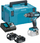 Trapan kombinues Makita DHP485RTJ, 18V, me goditje, blu