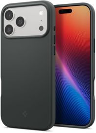 Mbulesë telefoni Spigen Silicone Fit MagSafe, për iPhone 17 Pro, silikon, jeshile Abyss