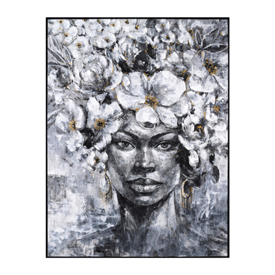 Pikturë muri Marip 92x4,5x122Hcm (HM4545), zezë