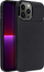 Mbështjellës karbon premium për iPhone 13 Pro Max, TPU, antirrëshqitës, i zi
