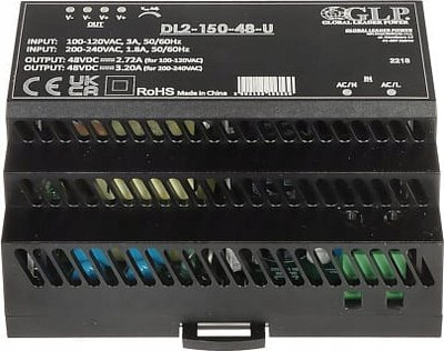 Furnizues energjie DIN Rail DL2 HDR-150-48, 48V, 150W 3.2A