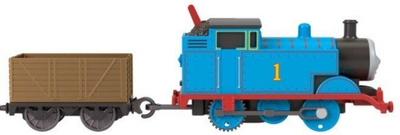 Loja tren Thomas and Friends Classic Thomas, me bateri, me vagon mbrapa, shumëngjyrësh