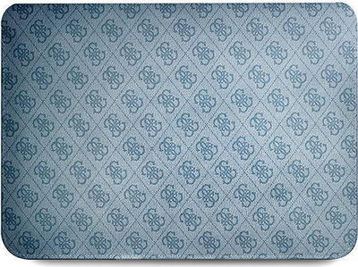 Mbështjellëse laptopi Guess GUCS16P4TB, 16", lëkurë Saffiano, blu
