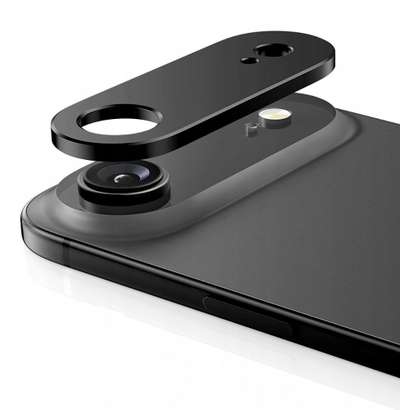 Mbulesë kamerë Tech-Protect Camalloy Fit+ për iPhone 17 Air Pro, aliazh alumini, ultra e hollë, e zezë