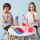 Kuti ushqimi për fëmijë b.box Mini Snack Box, 2 ndarje, e lejla Lilac Pop