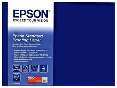 Letër provash Epson Standard Proofing Paper 240, 240 g/m², rrotull 17\" x 30.5 m, e bardhë