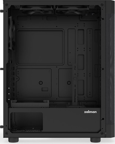Kase kompjuteri Zalman I4, 6 ftohës 120mm, rrjetë mesh, e zezë