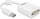 Përshtatës Delock DisplayPort - DVI-I, i bardhë