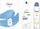 Set për trup Dove Original, Xhel dushi 250 ml + Antiperspirant 150 ml