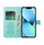 Këllëf telefoni OEM MEZZO Book Case, për Samsung A17 Oppo A17k, motiv Dreamcatcher, jeshil