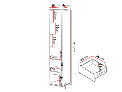 Kabinet BED CONCEPT BC-07,