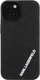 Maskë telefoni Karl Lagerfeld 3D Rubber Multi Logo, për iPhone 15 6.1", e zezë