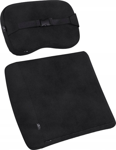 Сет перници од мемориска пена Noblechairs Shure Edition, за гејминг столица, црн