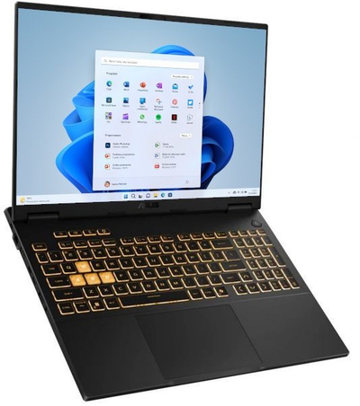 Laptop gaming Asus TUF Gaming F16 FX608JH, 16\" WQXGA 165Hz, Core i5 13450HX, 16GB RAM, 1TB SSD, RTX 5050 8GB, i zi