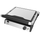 Grill elektrik Zyle ZY017EG, 2000W, pllaka që s'ngjisin, inox i zi