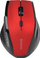 Maus Defender Accura, wireless, USB, i zi dhe i kuq