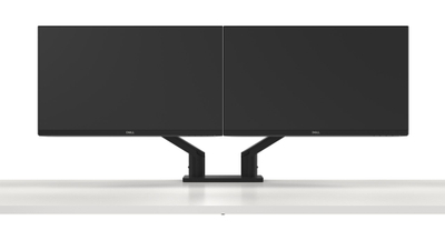 Standi për dy monitorë Dell 482-BBDL, 19"–38", VESA 100x100, deri 10 kg, i zi