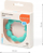 Unazë për dhëmbëzë BabyOno Silicone Teether Ring, silikon, pa BPA, blu