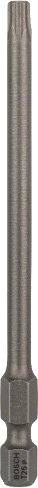 Bit tornividhë Bosch Extra Hard Torx T25, 89mm, 1/4" hex, 1 copë