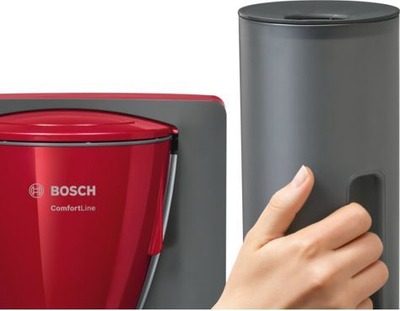Aparat për kafe Bosch TKA 6A044, 1200 W, 1250 ml, i kuq