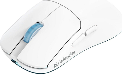 Mouse gaming Defender FAME GM-516, Wireless/Bluetooth, 10000dpi, i bardhë
