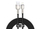Kabllo USB në Lightning Baseus CALJK-B01, 2.4A, 2m, e zezë