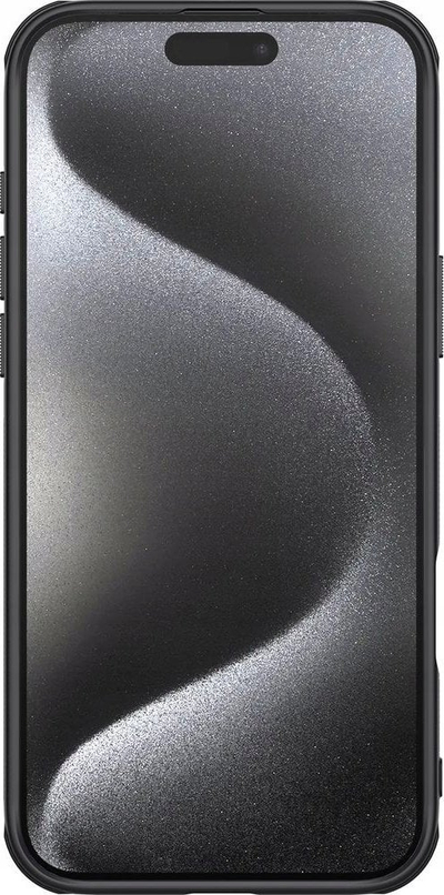Kllafë Nillkin Super Frosted Pro për iPhone 16 Pro, mbrojtëse mbrapa, e zezë