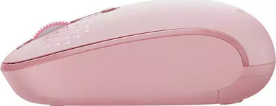 Maus wireless Baseus F01A, Bluetooth 2.4GHz, 1600DPI, rozë