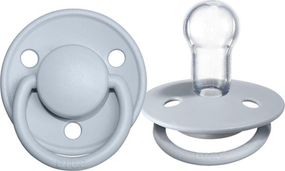 Cuclë Bibs Deluxe, silikon, onesize, blu e çelët
