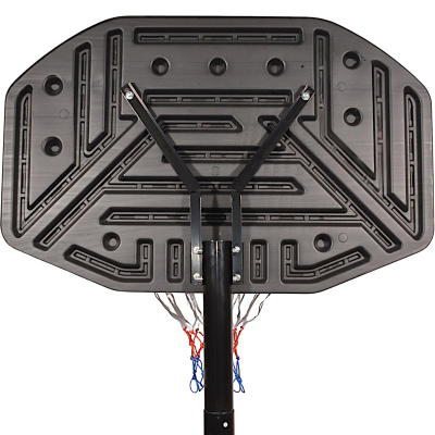 Kosh basketbolli Enero Basketball Construction Set, i rregullushëm 2.0-3.04 m, portativ, i kuq