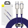 Kabllo USB Baseus USB C në Lightning, 2m, 20W PD, lejla