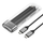 Kuti eksternale SSD Orico TXM2 C3, M.2 NVMe, USB C 3.2 10Gb/s, transparente gri