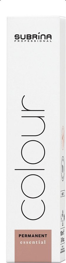 Bojë flokësh Subrina Professional Essential Color 8/34, e përhershme, 100 ml, bjonde e çelët ari kedri