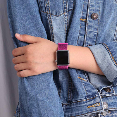 Rrip për orë të mençur 4wrist Apple, Dragon Fruit 38/40 mm