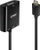 Përshtatës Lindy USB-C to VGA (38286), i zi