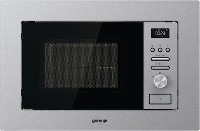 Furrë me mikrovalë Gorenje BM201AG1X, 20L, Inox, ngjyrë argjendi