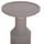 Tavolinë ndihmëse TRED HM18169.03, Fiber Cement, D40x61 cm, gri natyrale