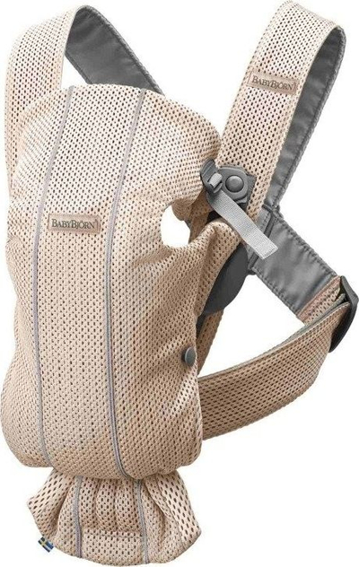 Mbajtëse për fëmijë BabyBjorn MINI 3D, rozë