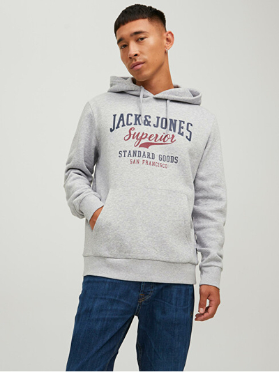 Duks Jack&Jones JJELOGO Regular Fit, i hirtë