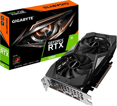 Kartelë grafike GeForce RTX 2060 6GB GDDR6 (GV-N2060D6-6GD), LHR
