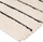 Tapet për banjo 5five Simply Smart STRIPED, pambuk, 50 x 120 cm, i bardhë me vija të zeza