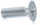 Vida të zhytura Fischer M4x25, ZN, 40 copë, metalike